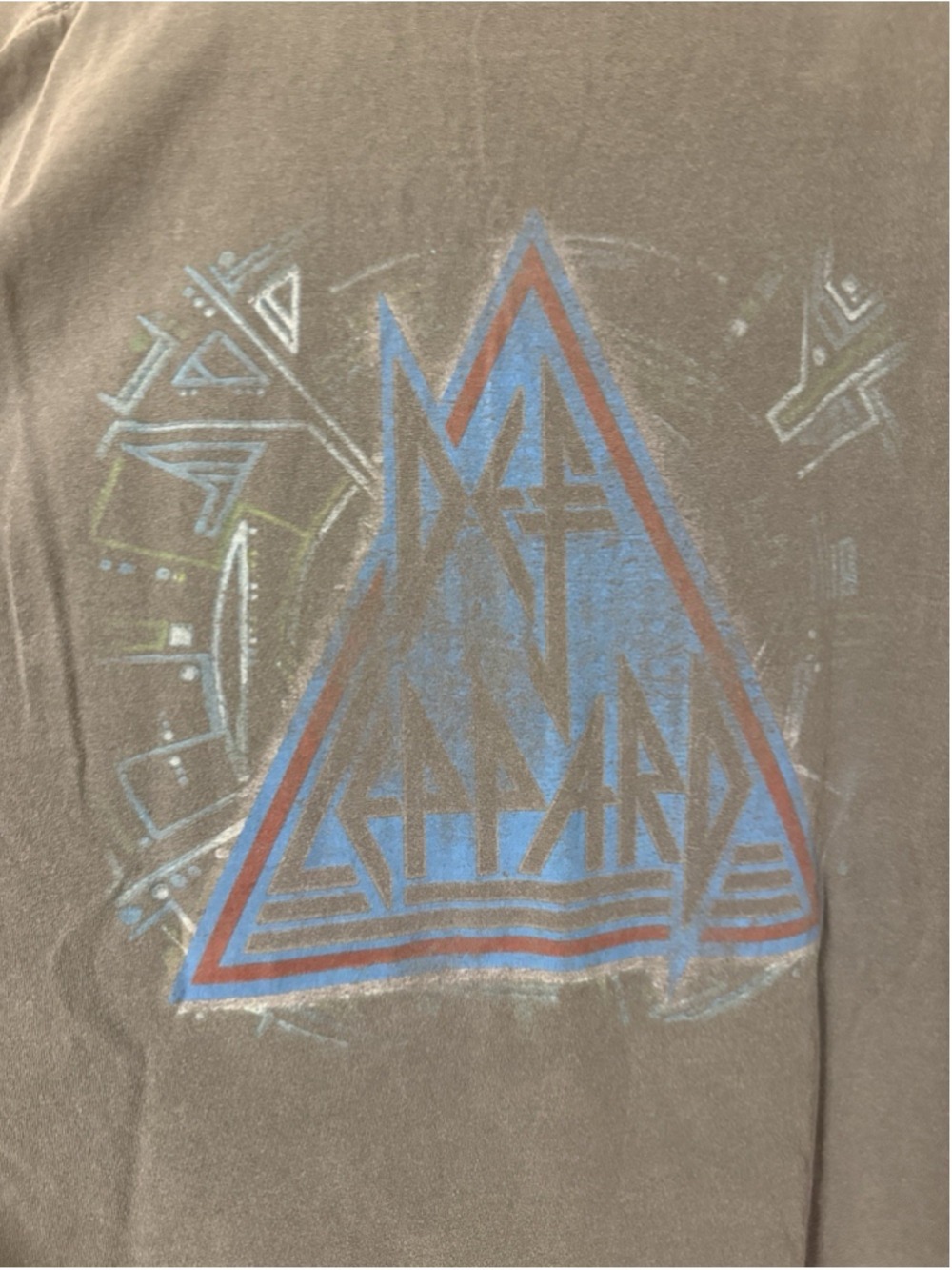 Vintage 2007 Def Leppard Hysteria 20th Anniversary Tour Shirt Chroma Zone XL - Picture 6 of 8